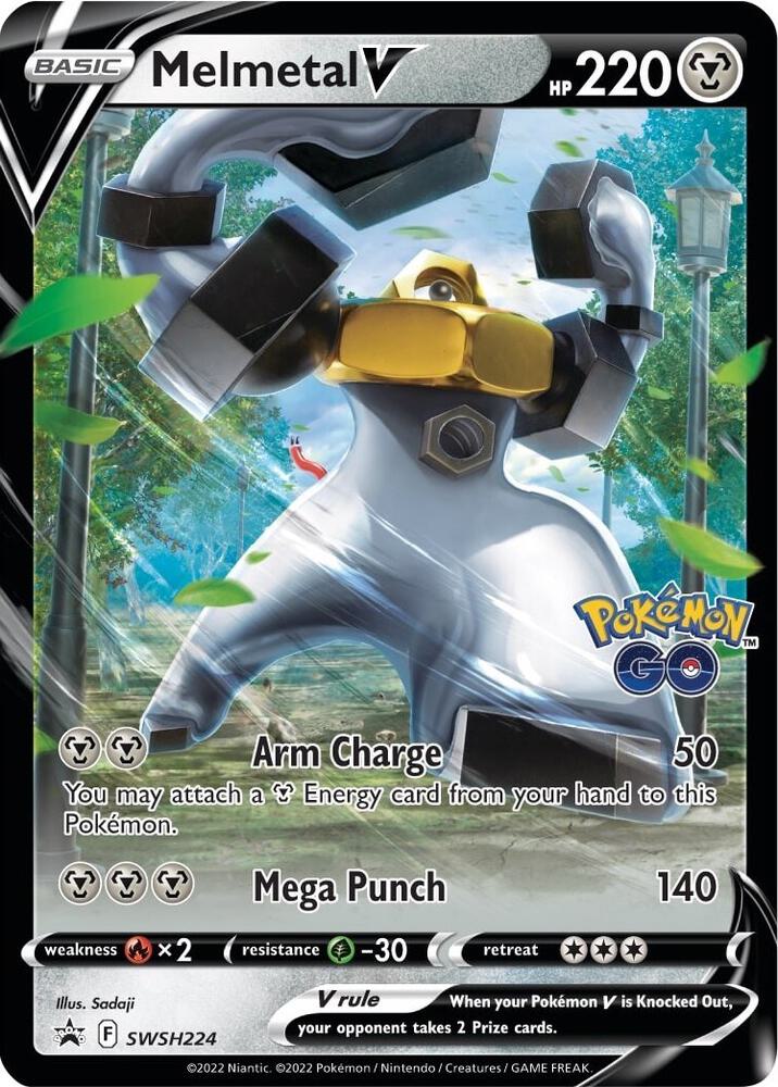Melmetal V - SWSH224 - SWSH224 Promo SWSH: Sword & Shield Promo Cards