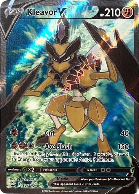 Kleavor V (Full Art) - SWSH248 - SWSH248 Promo SWSH: Sword & Shield Promo Cards