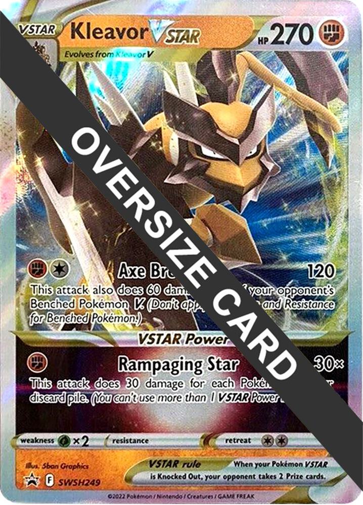 Kleavor VSTAR - SWSH249 SWSH249 Promo Jumbo Cards Pokémon card