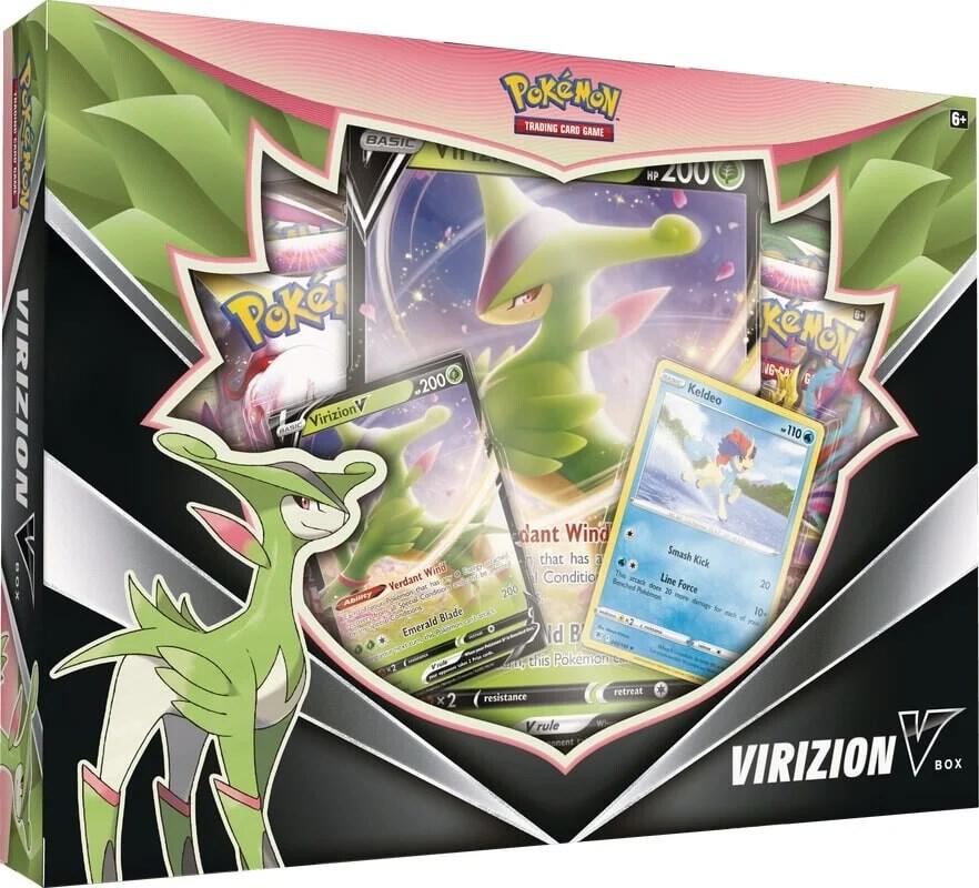 Virizion V Box Miscellaneous Cards & Products Pokémon card