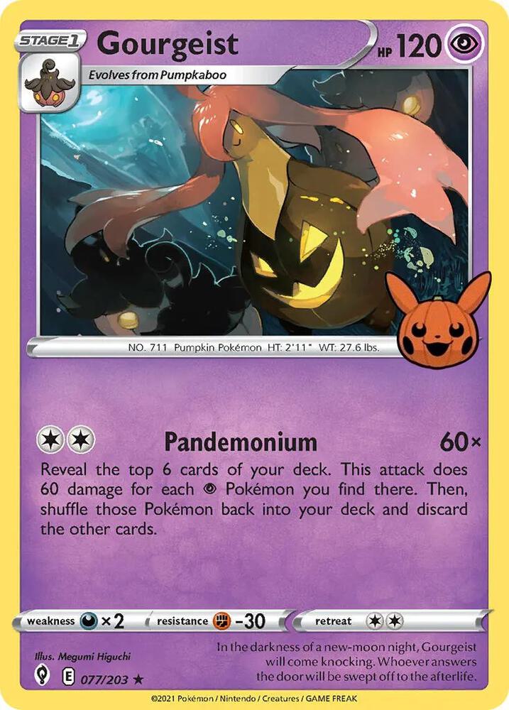 Gourgeist - 077/203 Promo Trick or Trade BOOster Bundle