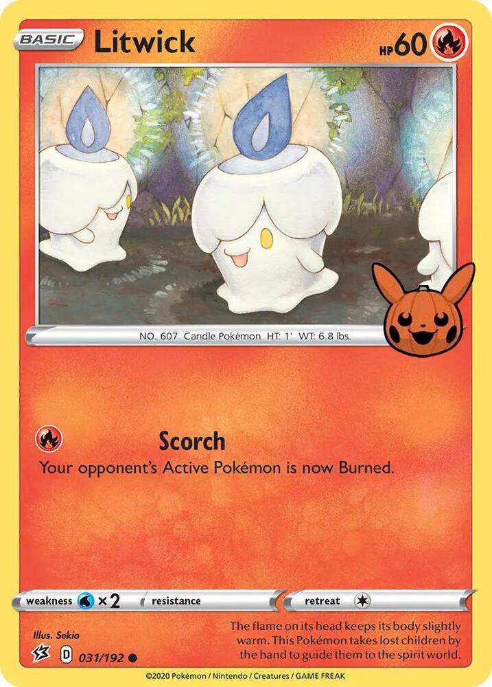 Litwick - 031/192 Promo Trick or Trade BOOster Bundle