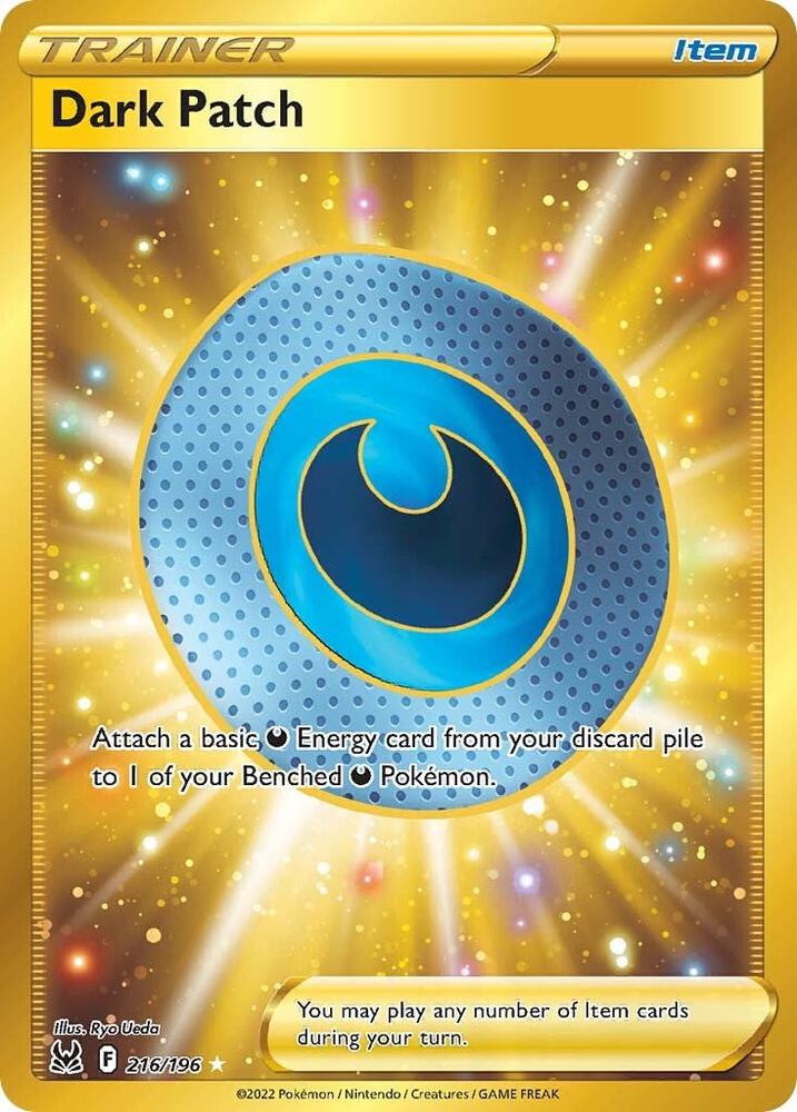 Dark Patch (Secret) - 216/196 Secret Rare SWSH11: Lost Origin