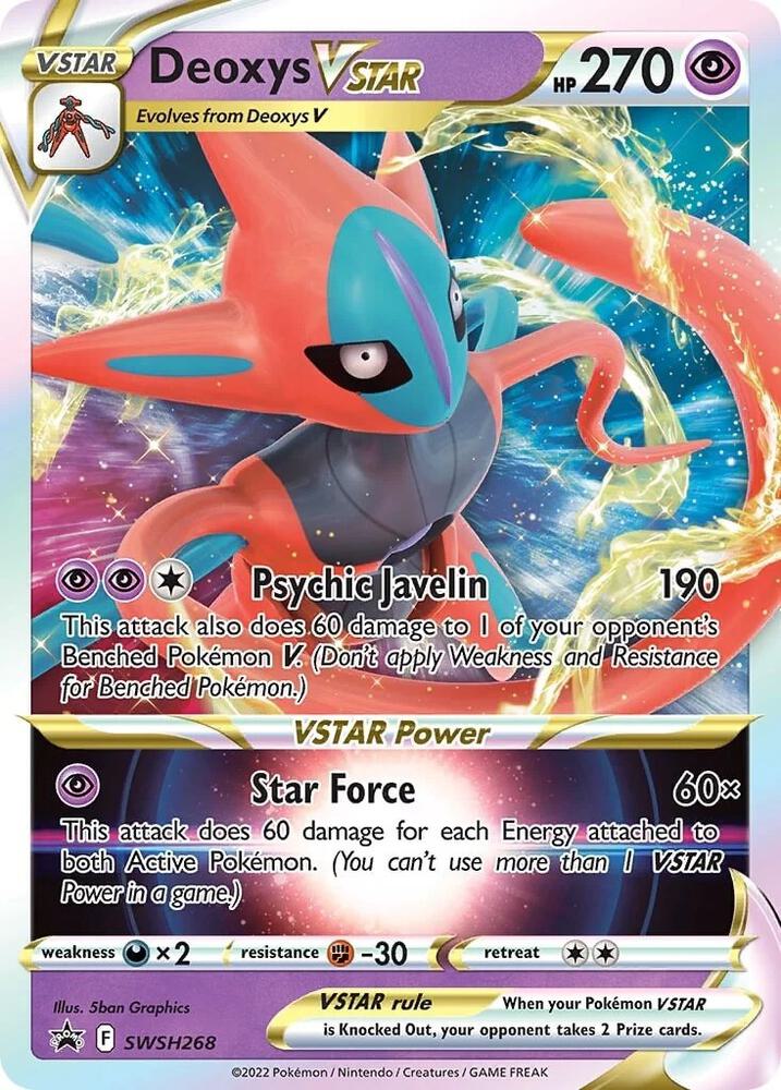Deoxys VSTAR - SWSH268 SWSH268 Promo Sword & Shield Promo Cards Pokémon card