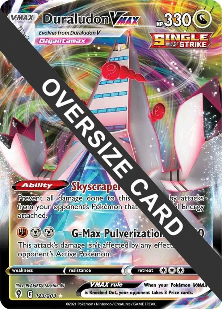 Duraludon VMAX - 123/203 Promo Jumbo Cards