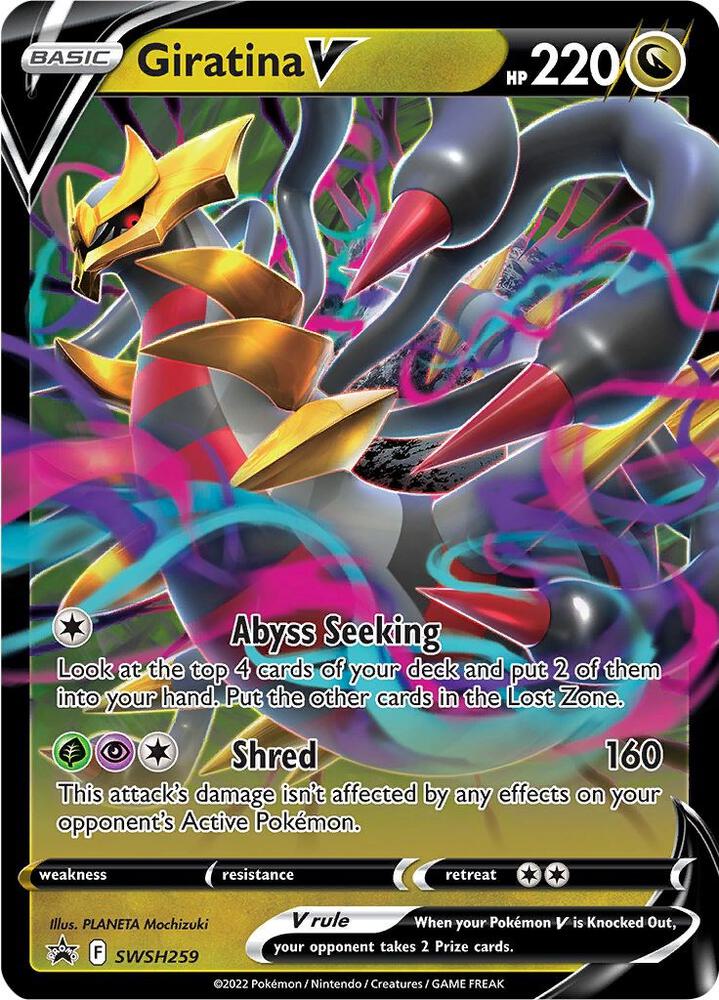 Giratina V - SWSH259 - SWSH259 Promo SWSH: Sword & Shield Promo Cards