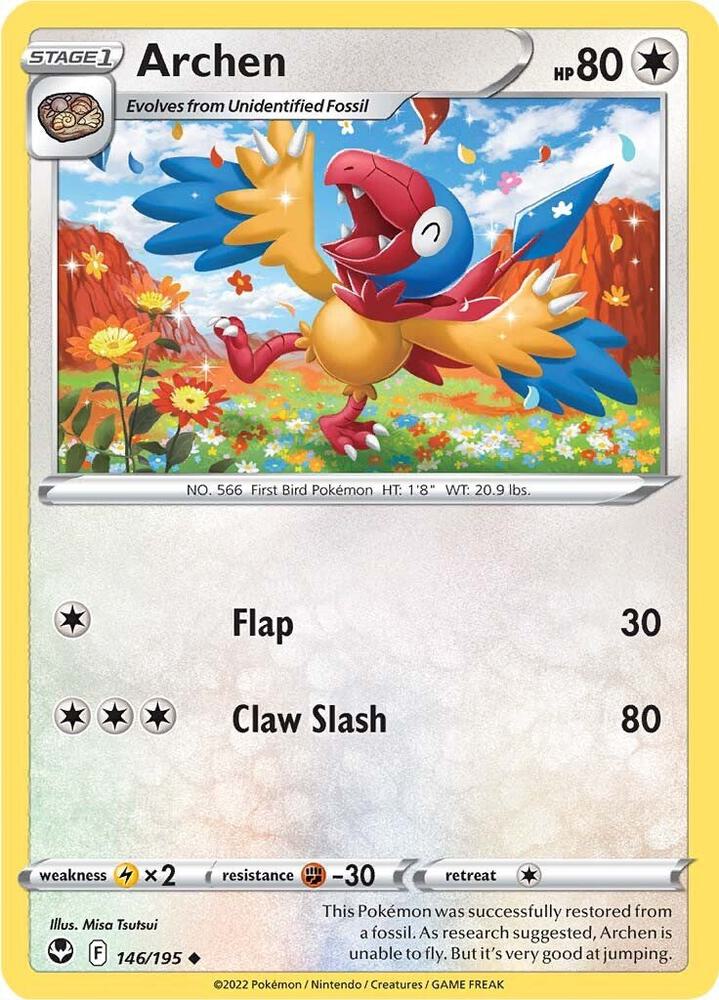 Archen - 146/195 Uncommon SWSH12: Silver Tempest