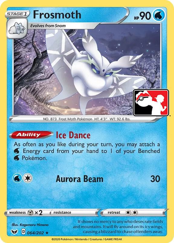 Frosmoth - 064/202 064/202 Rare Prize Pack Series Cards Pokémon card