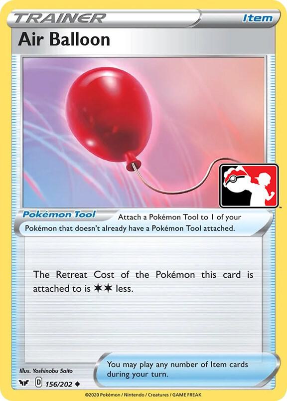 Air Balloon - 156/202 156/202 Uncommon Prize Pack Series Cards Pokémon card