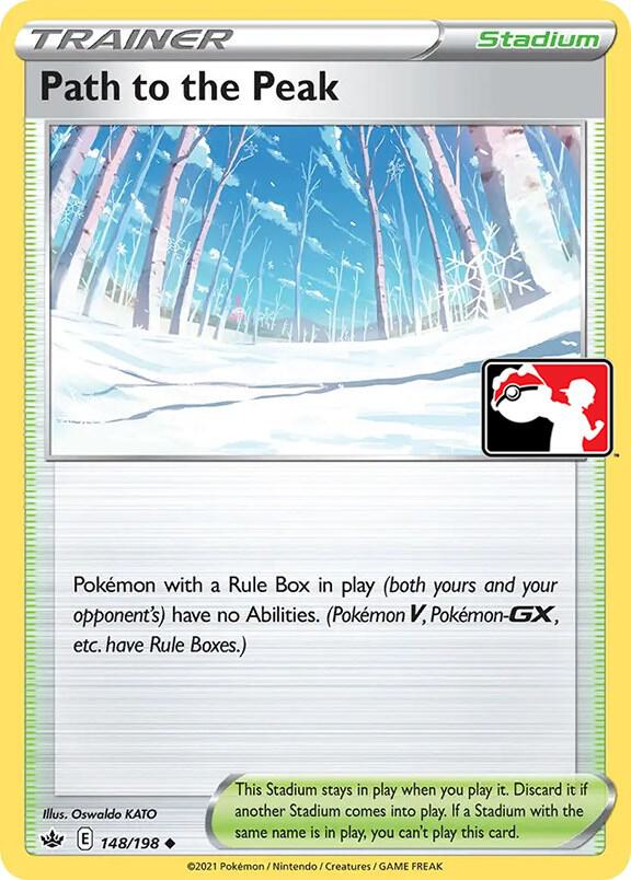 Path to the Peak - 148/198 148/198 Uncommon Prize Pack Series Cards Pokémon card