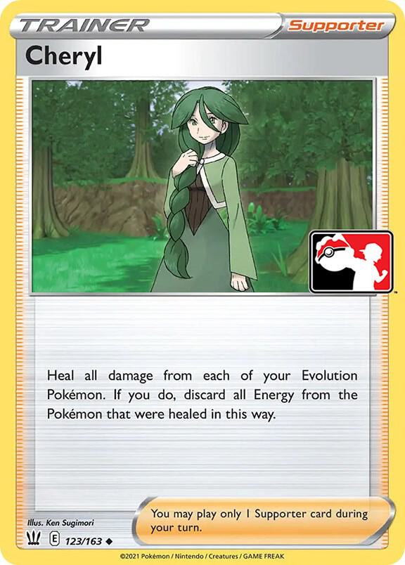 Cheryl - 123/163 123/163 Uncommon Prize Pack Series Cards Pokémon card