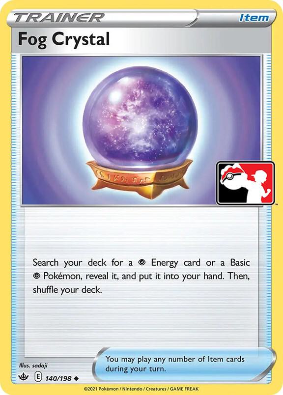 Fog Crystal - 140/198 Uncommon Prize Pack Series Cards