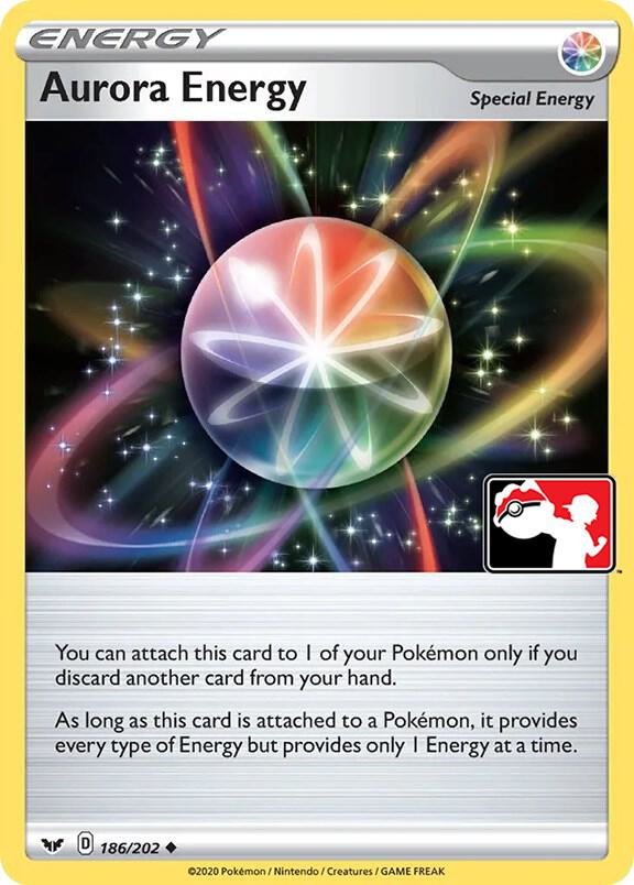 Aurora Energy - 186/202 186/202 Uncommon Prize Pack Series Cards Pokémon card