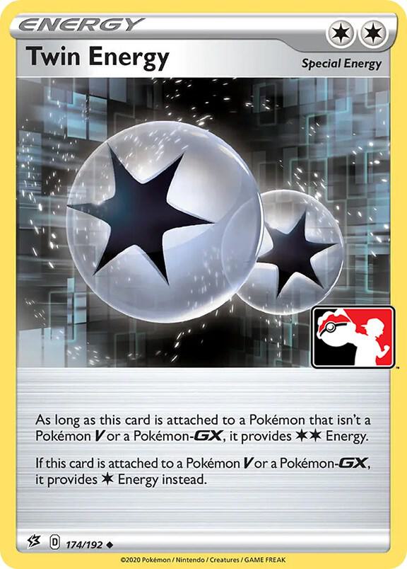 Twin Energy - 174/192 174/192 Uncommon Prize Pack Series Cards Pokémon card
