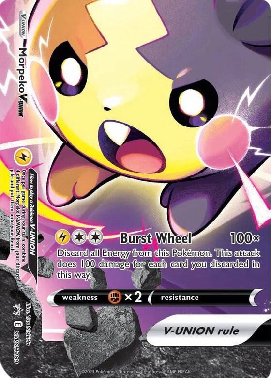 Morpeko V-Union - SWSH289 - SWSH289 Promo SWSH: Sword & Shield Promo Cards