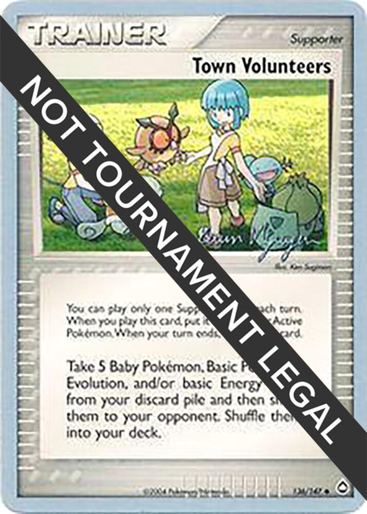Town Volunteers - 2004 (Kevin Nguyen) - 136/147 Uncommon World Championship Decks