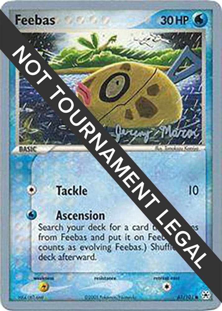 Feebas - 2005 (Jeremy Maron) - 61/101 Common World Championship Decks