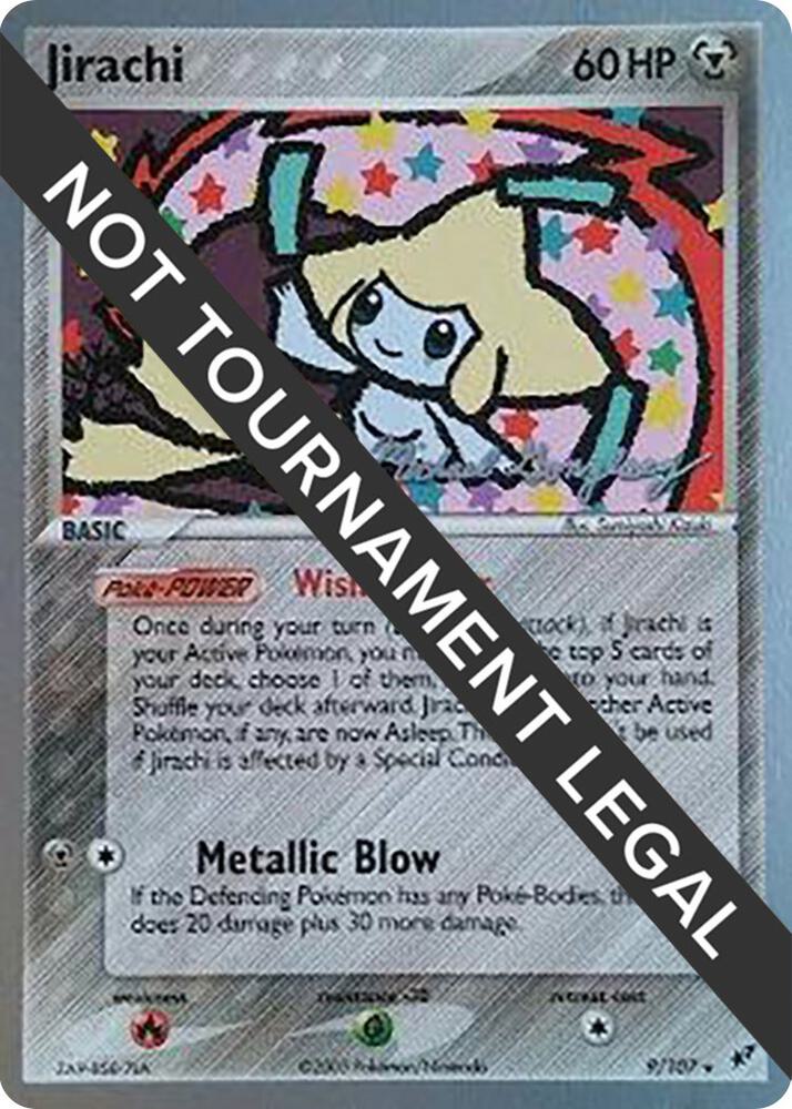 Jirachi - 2005 (Michael Gonzalez) - 9/107 Rare World Championship Decks