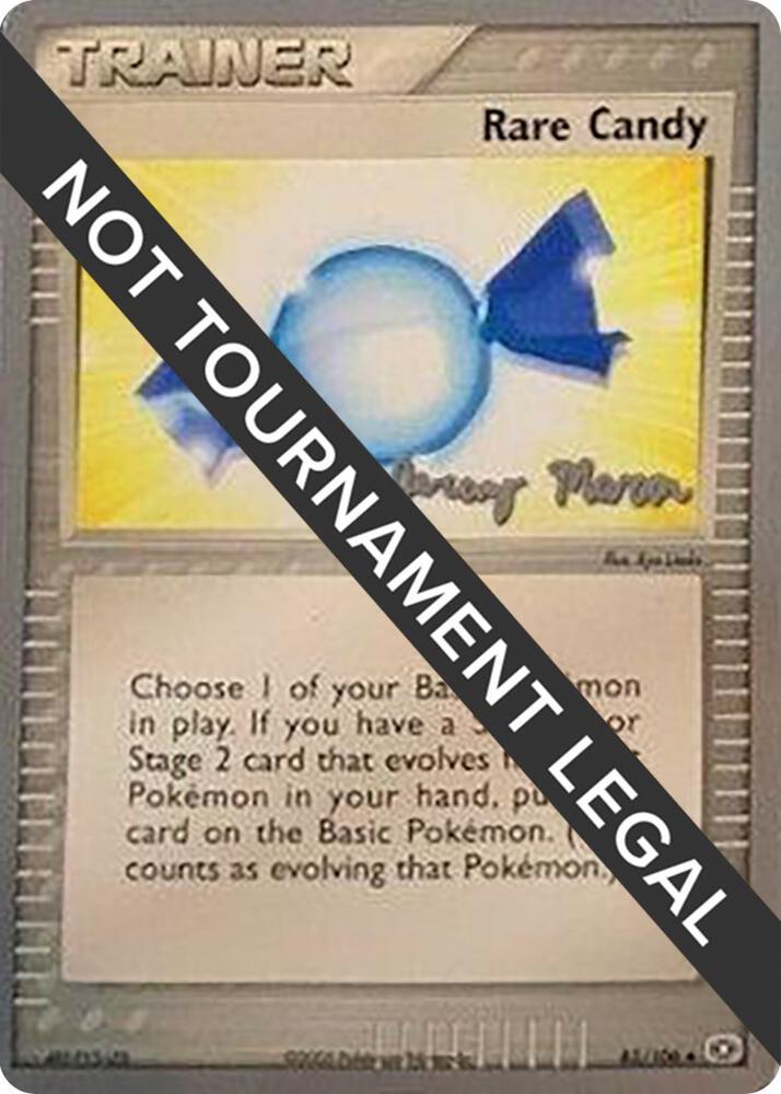 Rare Candy - 2005 (Jeremy Maron) 83/106 Uncommon World Championship Decks Pokémon card