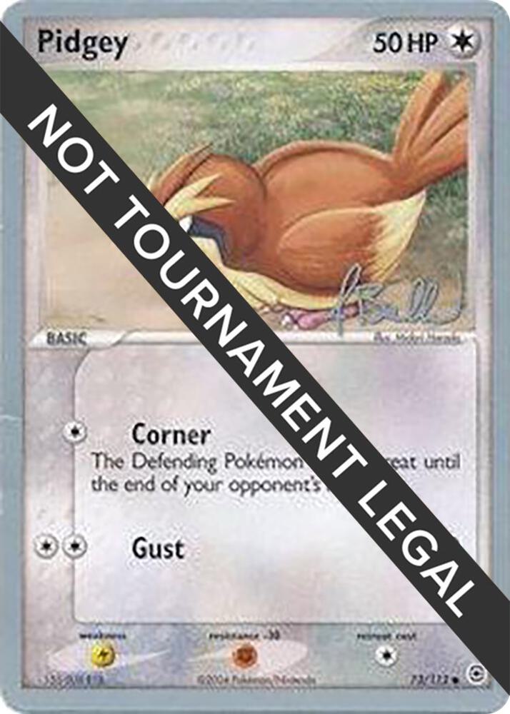 Pidgey - 2006 (Jimmy Ballard) 73/112 Common World Championship Decks Pokémon card