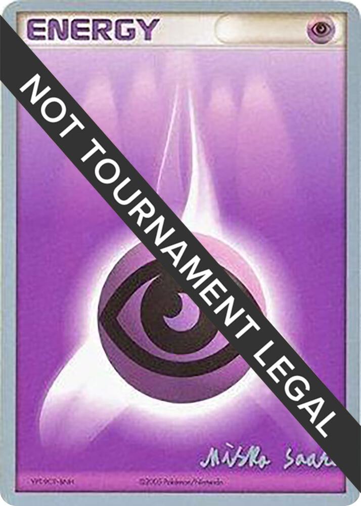 Psychic Energy - 2006 (Miska Saari) Common World Championship Decks Pokémon card