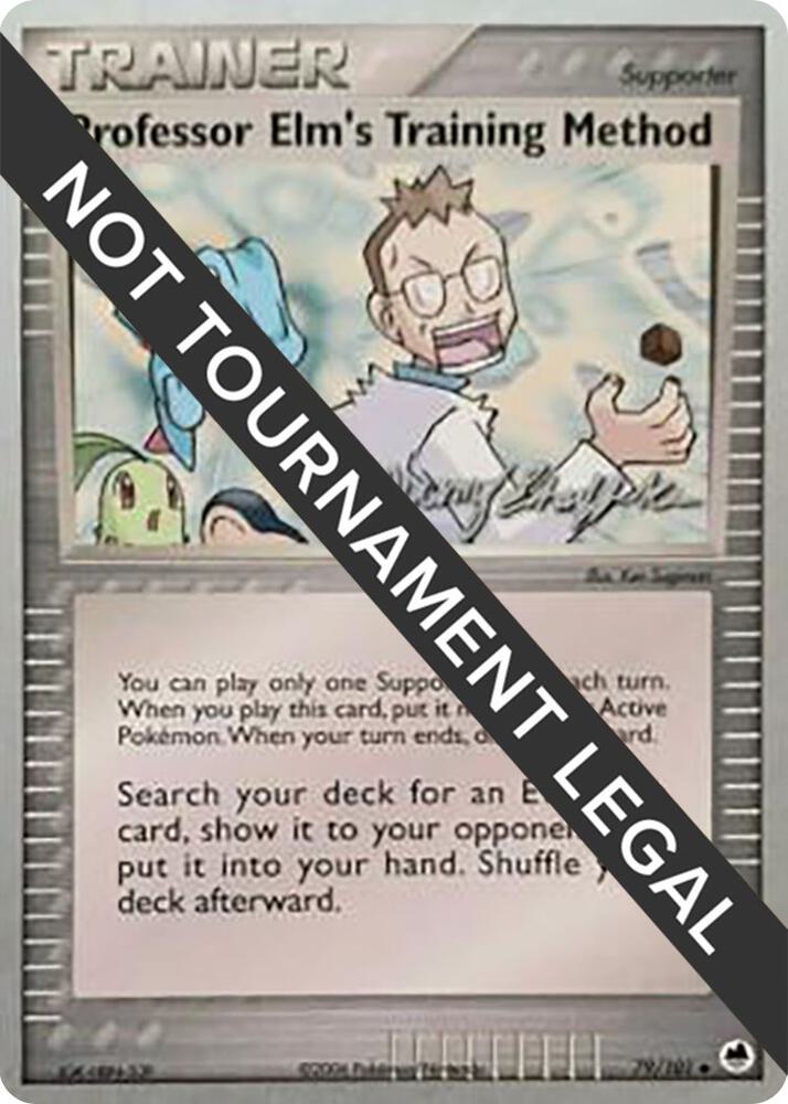 Professor Elm's Training Method - 2007 (Jeremy Scharff-Kim) - 79/101 Uncommon World Championship Decks