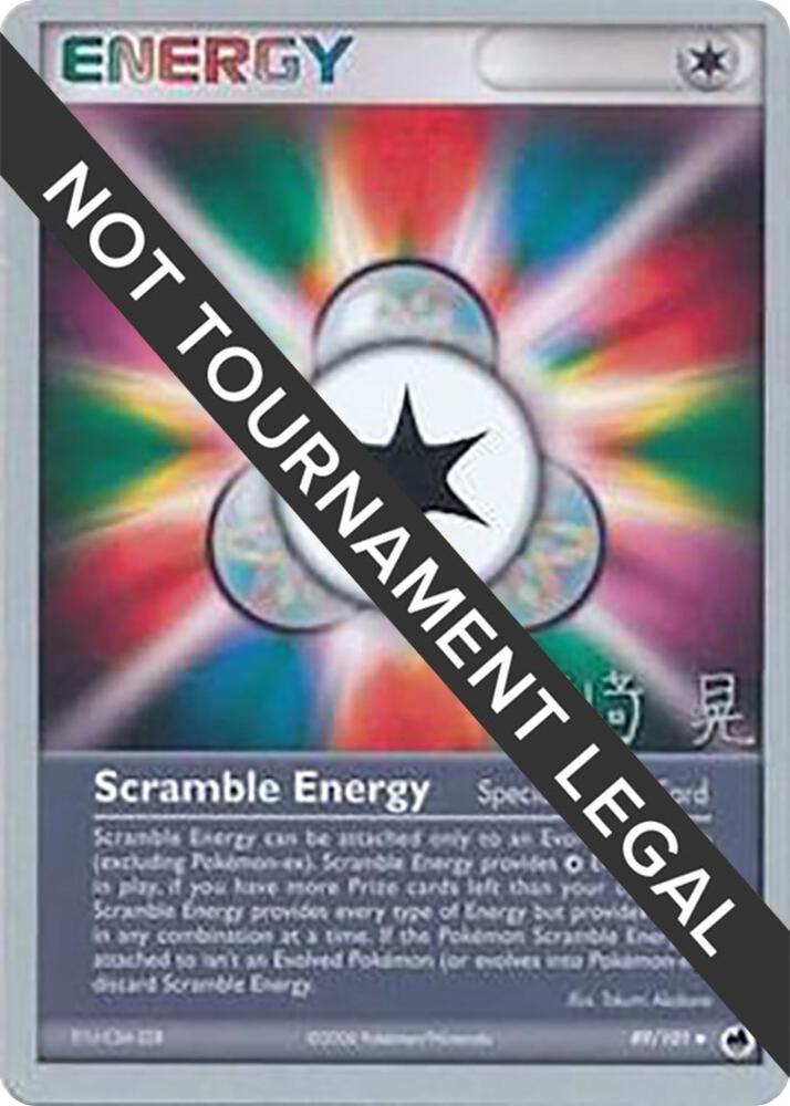 Scramble Energy - 2007 (Akira Miyazaki) 89/101 Uncommon World Championship Decks Pokémon card