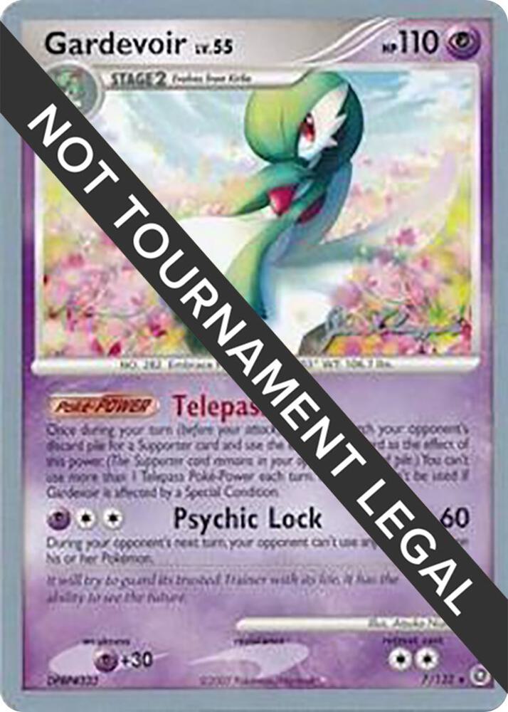 Gardevoir - 2008 (Jason Klaczynski) - 7/132 Holo Rare World Championship Decks
