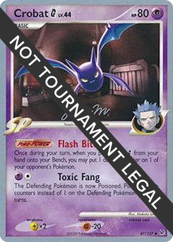 Crobat G - 2009 (Jason Martinez) 47/127 Uncommon World Championship Decks Pokémon card