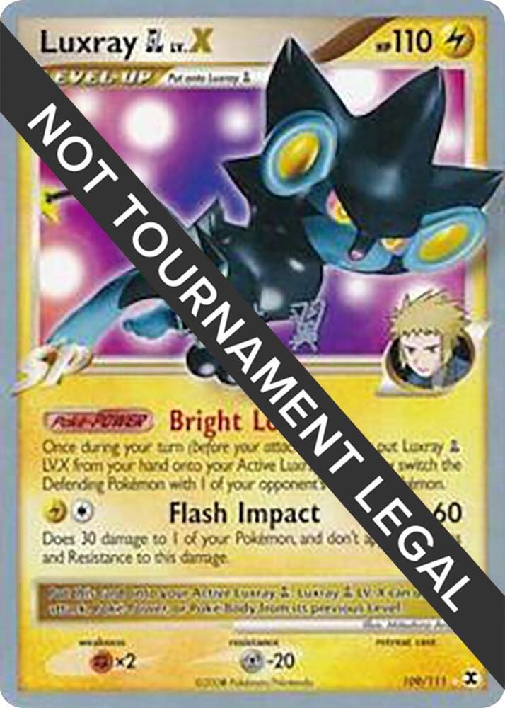 Luxray GL LV.X - 2009 (Tsubasa Nakamura) 109/111 Classic Collection World Championship Decks Pokémon card