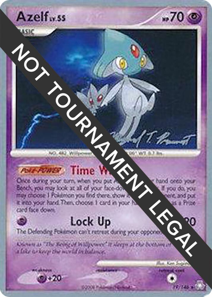 Azelf - 2010 (Michael Pramawat) 19/146 Rare World Championship Decks Pokémon card