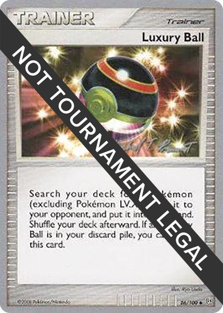Luxury Ball - 2010 (Michael Pramawat) - 86/100 Uncommon World Championship Decks