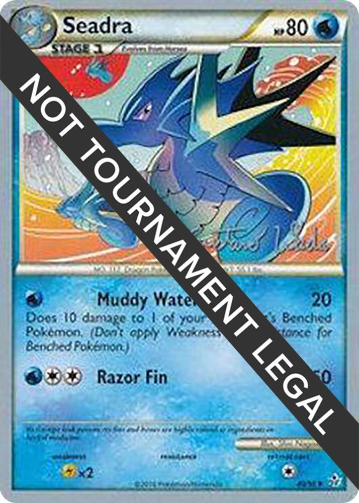 Seadra - 2011 (Gustavo Wada) - 40/95 Uncommon World Championship Decks