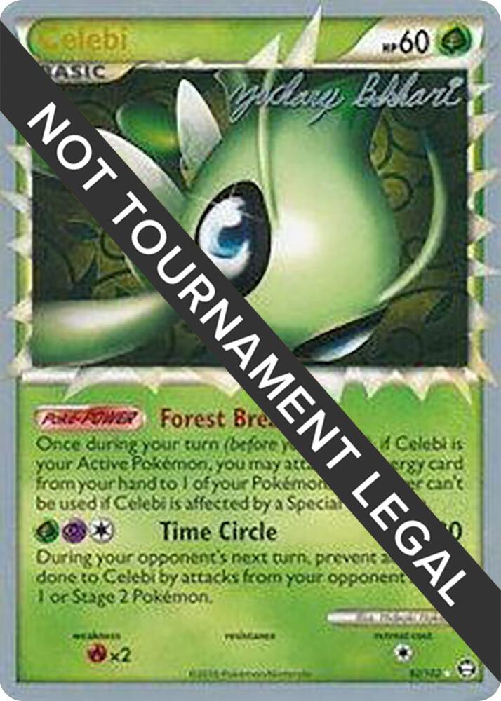 Celebi - 2012 (Zachary Bokhari) 92/102 Ultra Rare World Championship Decks Pokémon card
