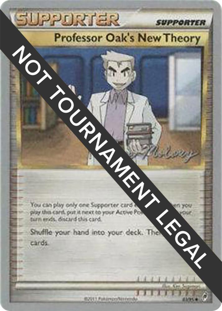 Professor Oak's New Theory - 2012 (Chase Moloney) 83/95 Uncommon World Championship Decks Pokémon card