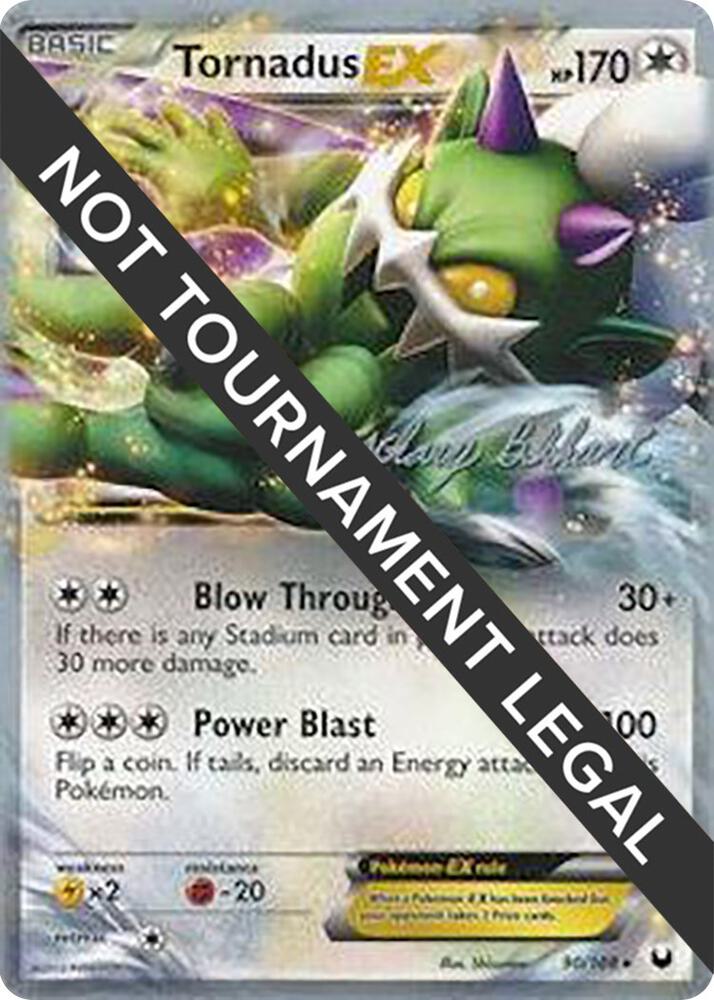 Tornadus EX - 2012 (Zachary Bokhari) - 90/108 Ultra Rare World Championship Decks