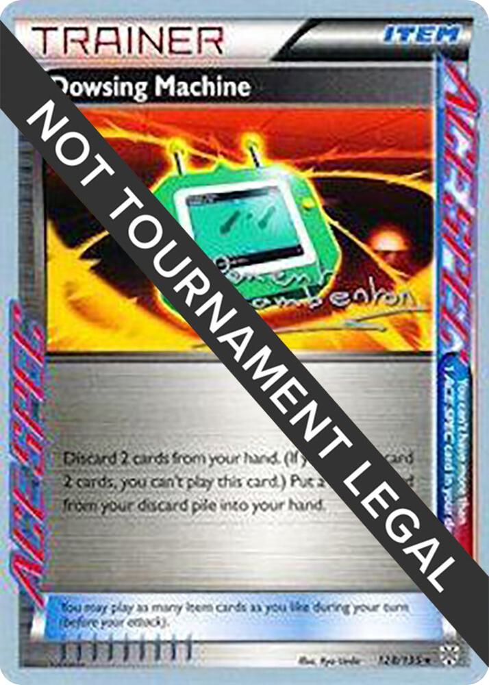 Dowsing Machine - 2013 (Clement Lamberton) 128/135 Rare World Championship Decks Pokémon card