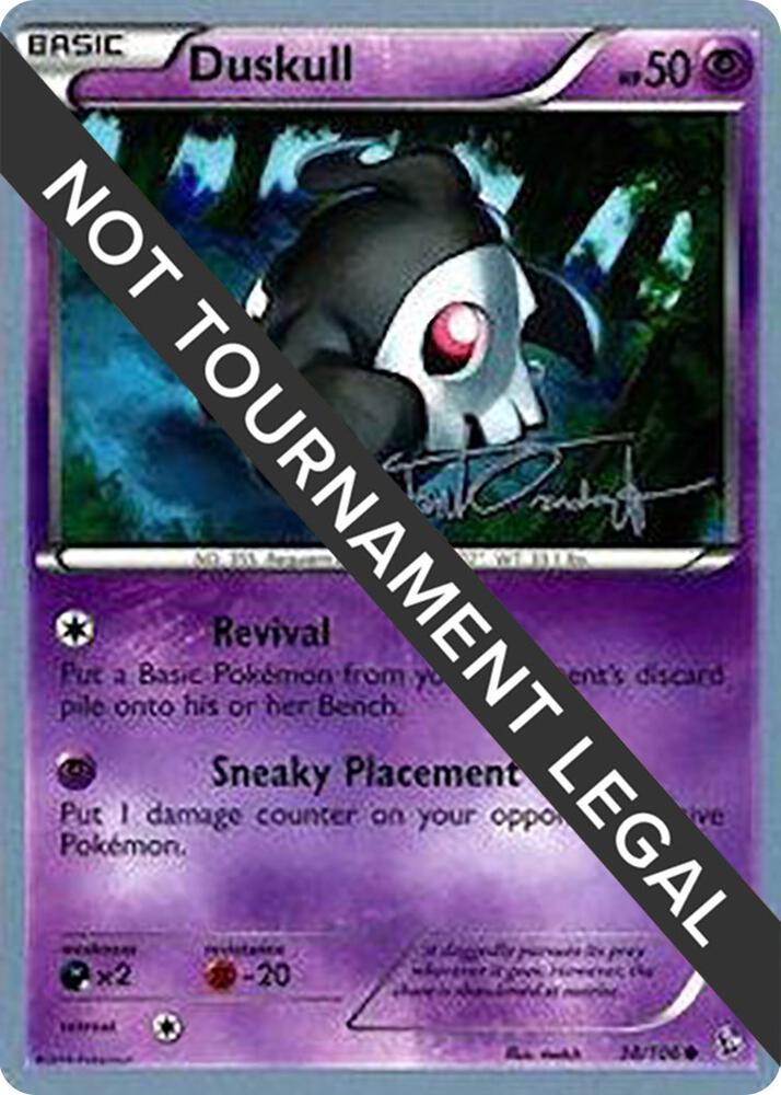 Duskull - 2014 (Trent Orndorff) 38/106 Common World Championship Decks Pokémon card
