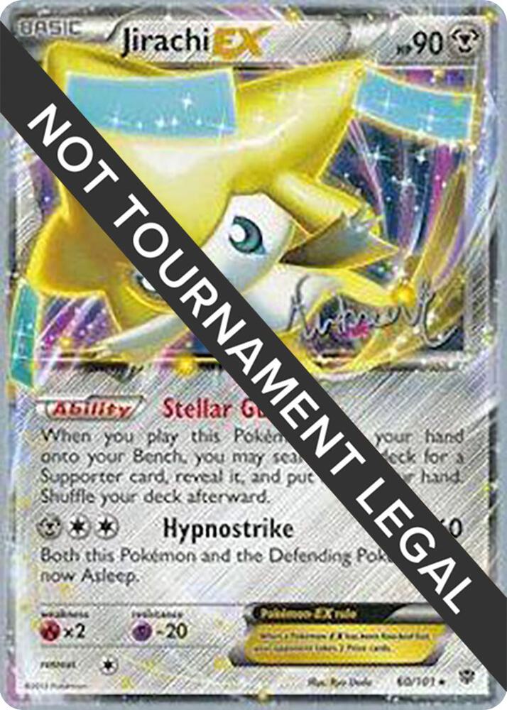 Jirachi EX - 2014 (Andrew Estrada) 60/101 Ultra Rare World Championship Decks Pokémon card