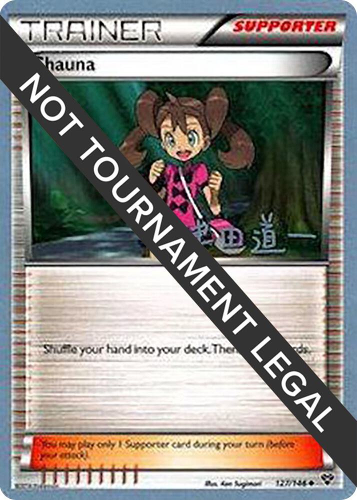 Shauna - 2014 (Michikazu Tsuda) 127/146 Uncommon World Championship Decks Pokémon card