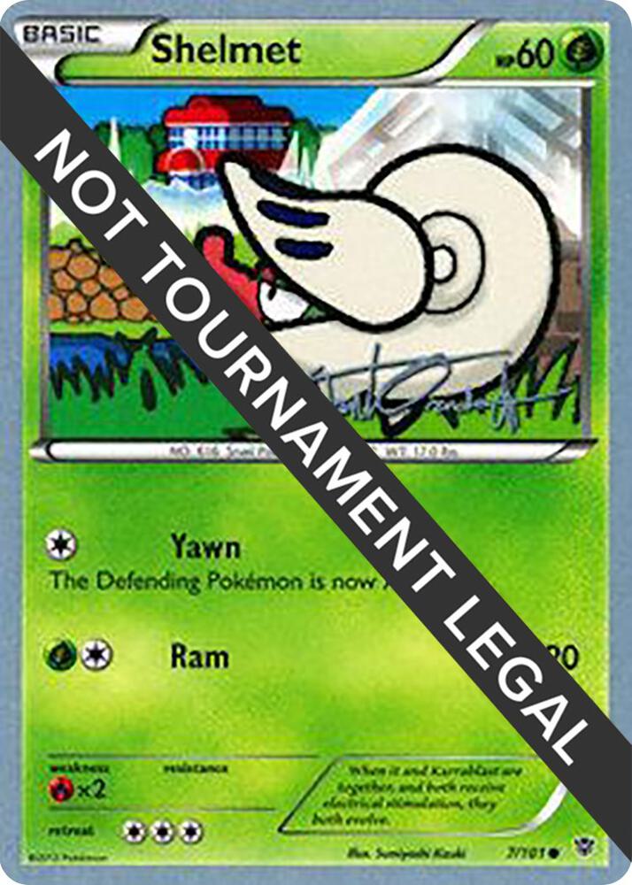 Shelmet - 2014 (Trent Orndorff) 7/101 Common World Championship Decks Pokémon card