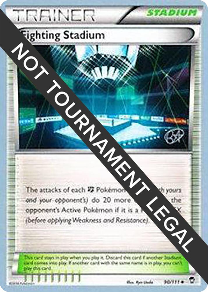 Fighting Stadium - 2015 (Rowan Stavenow) 90/111 Uncommon World Championship Decks Pokémon card