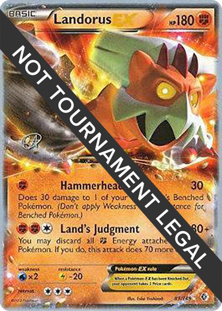 Landorus EX - 2015 (Rowan Stavenow) - 89/149 Ultra Rare World Championship Decks