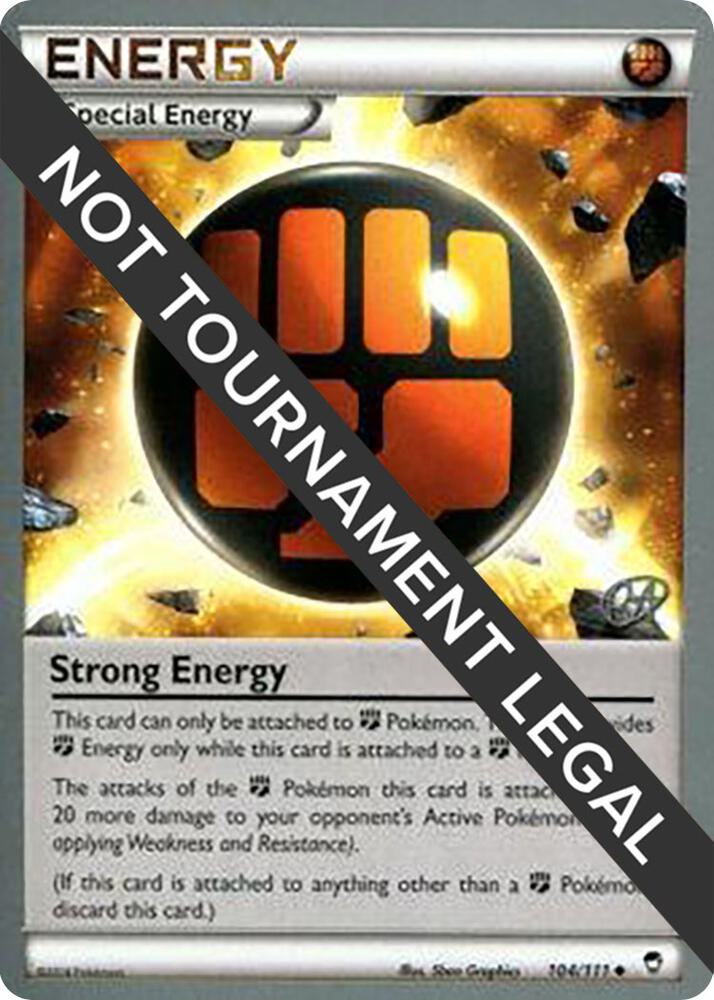 Strong Energy - 2015 (Rowan Stavenow) 104/111 Uncommon World Championship Decks Pokémon card