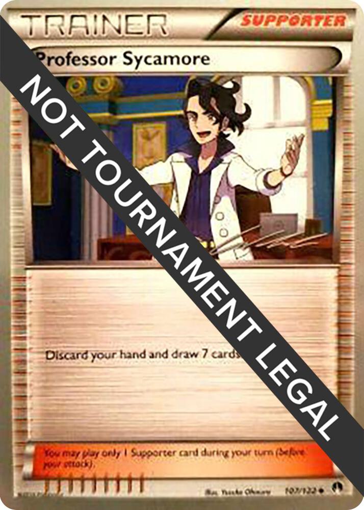 Professor Sycamore - 2016 (Cody Walinski) 107/122 Uncommon World Championship Decks Pokémon card