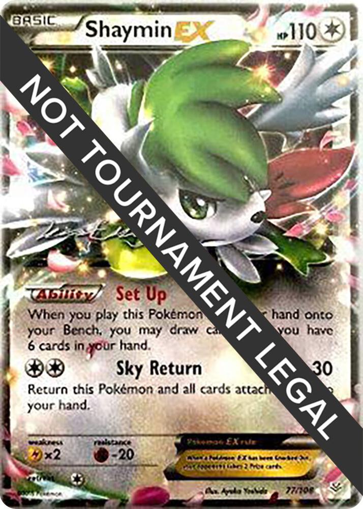 Shaymin EX - 2016 (Jesper Eriksen) 77/108 Ultra Rare World Championship Decks Pokémon card