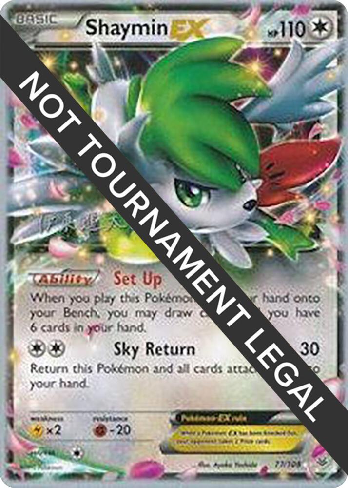 Shaymin EX - 2016 (Shintaro Ito) 77/108 Ultra Rare World Championship Decks Pokémon card