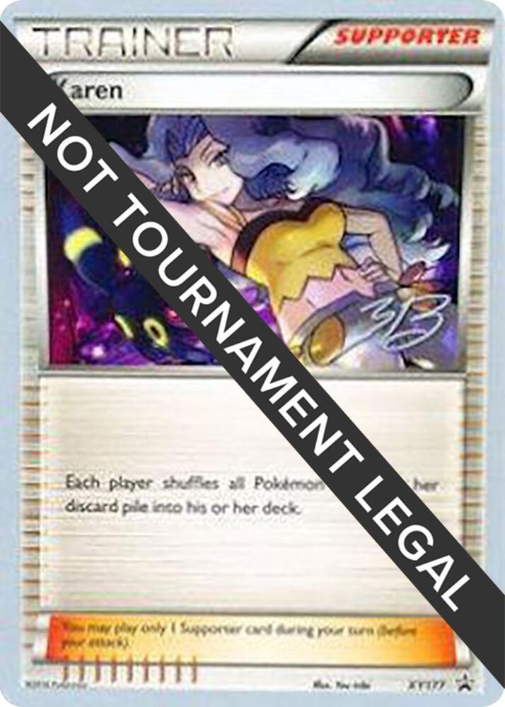 Karen - 2017 (Zachary Bokhari) - XY177 Common World Championship Decks