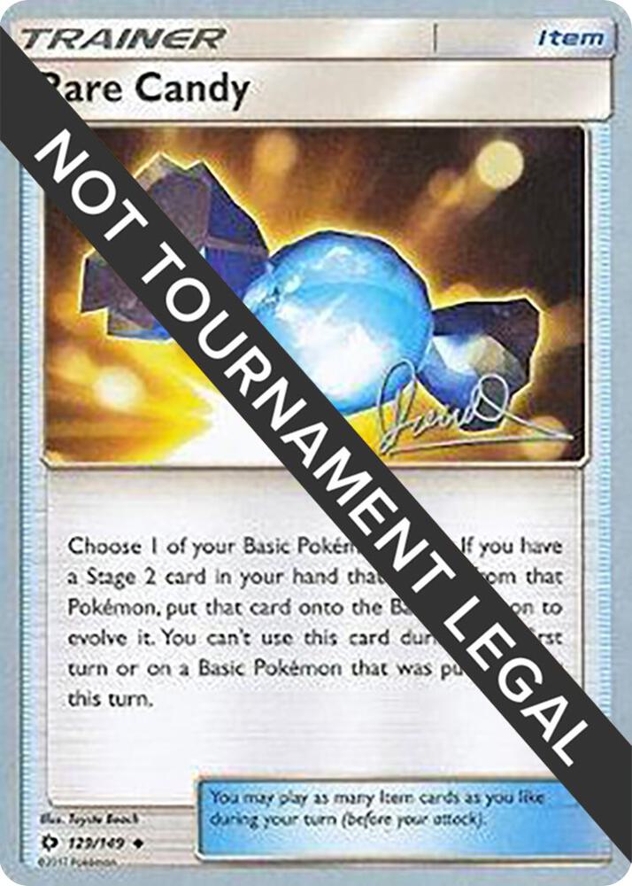 Rare Candy - 2017 (Diego Cassiraga) 129/149 Uncommon World Championship Decks Pokémon card