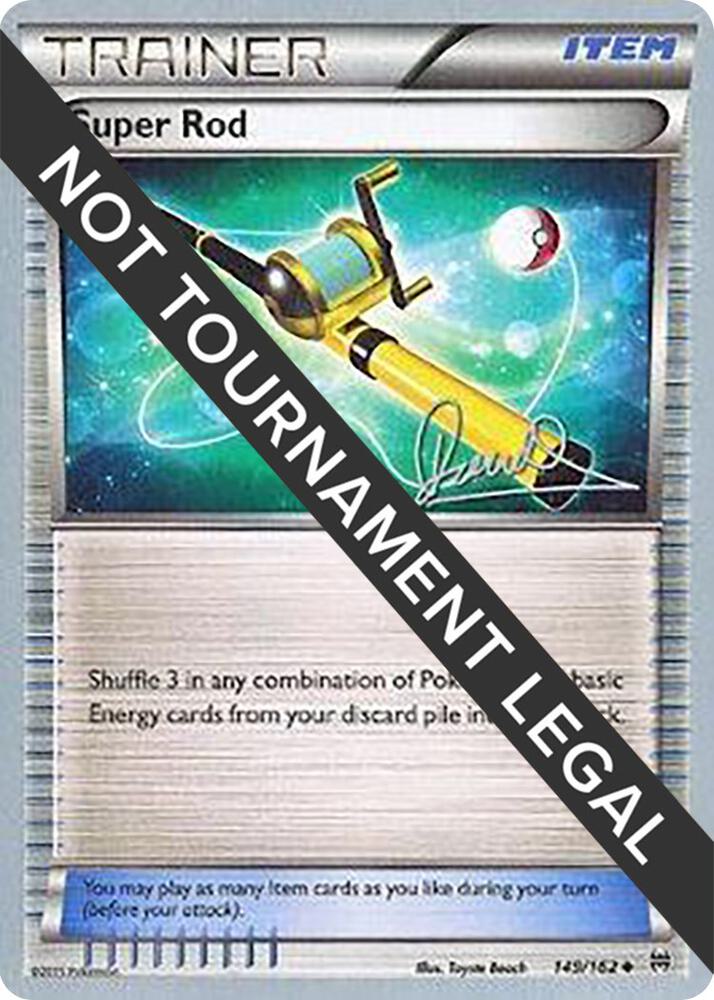 Super Rod - 2017 (Diego Cassiraga) 149/162 Uncommon World Championship Decks Pokémon card